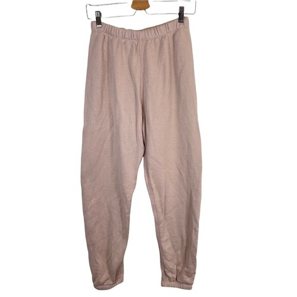 NWOT Jenni Kayne Saturday French Terry High Rise Sweatpants Pink XL - Picture 3 of 7